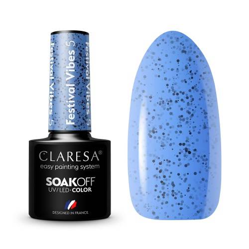 Claresa Lakier hybrydowy FESTIVAL VIBES 5 5ml