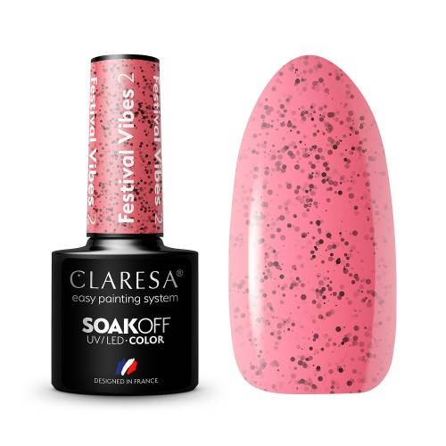 Claresa Lakier hybrydowy FESTIVAL VIBES 2 5ml