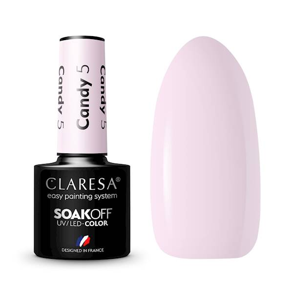 Claresa lakier hybrydowy CANDY 5- 5ml