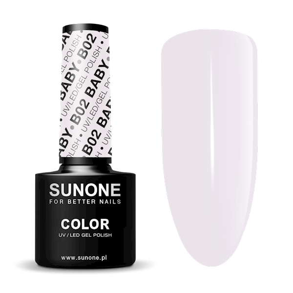 SUNONE lakier hybrydowy 3ml B02 Baby