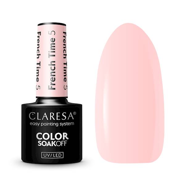 Claresa lakier hybrydowy French Time 5- 5ml