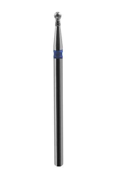 Frez diamentowy - kulka średnia niebieska 4mm
