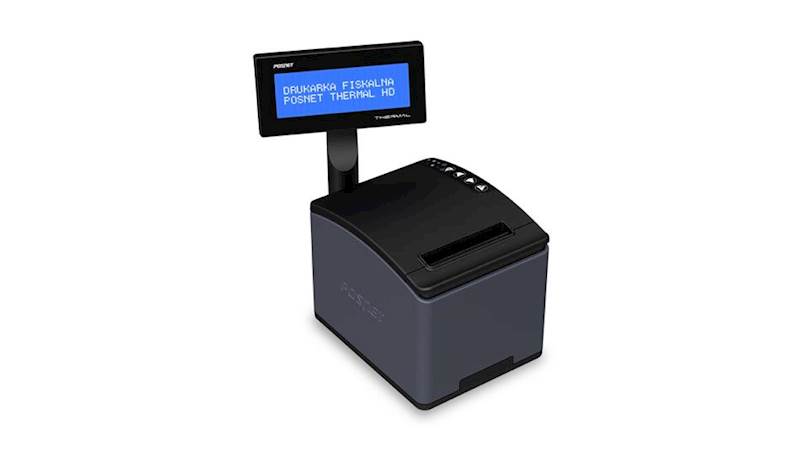 POSNET Thermal HD wyświetlacz wbudowany