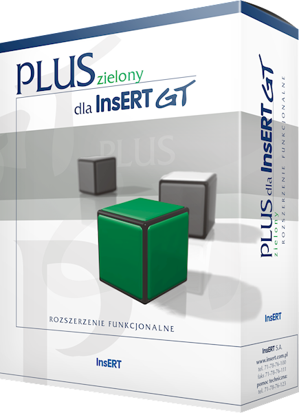 INSERT GT Plus Zielony