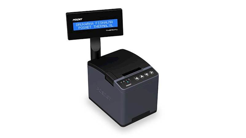 POSNET Thermal XL wyświetlacz wbudowany