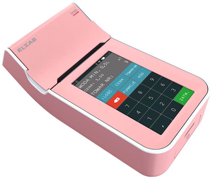 ELZAB K10 różowo-biała Online BT/GPRS