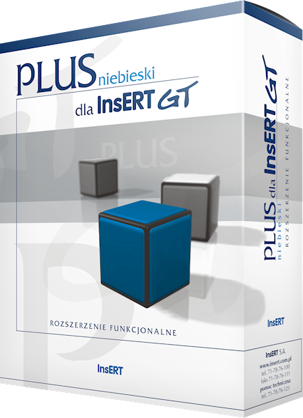 INSERT GT Plus Niebieski