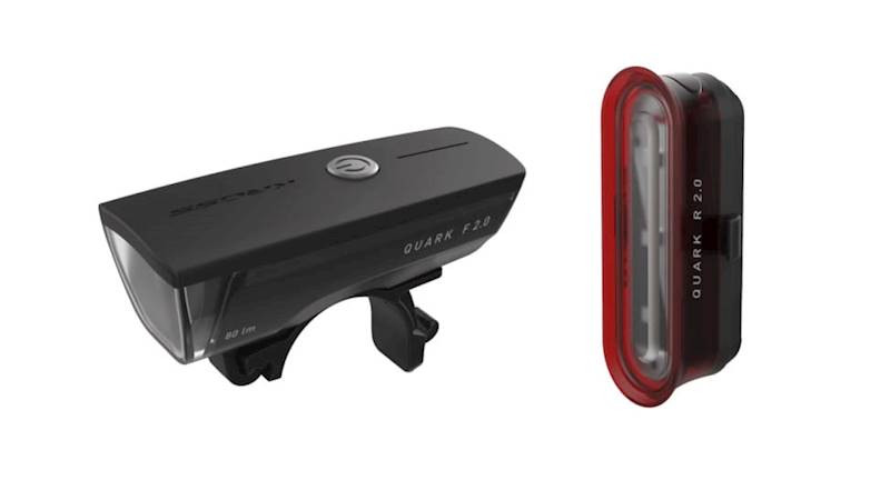 LAMPA PRZÓD+TYŁ KROSS QUARK SET 2.0