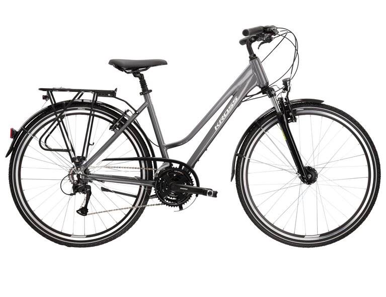ROWER KROSS TRANS 4.0 D GRF BIAŁY POŁYSK M