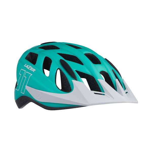 KASK LAZER J1 MATTE MINT GREEN WHITE LED