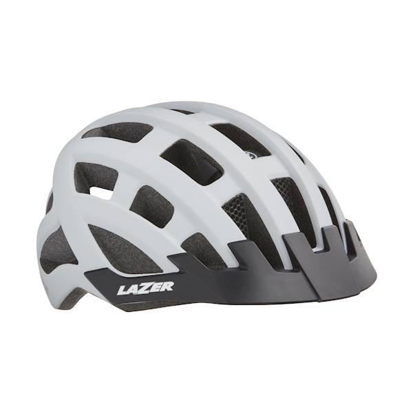 KASK LAZER PETIT DLX MATTE WHITE LED S
