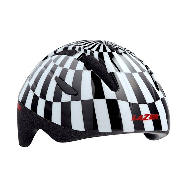 KASK LAZER BOB BLACK WHITE