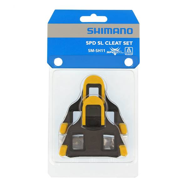 BLOKI SHIMANO SPD SL SH11 ŻÓŁTE