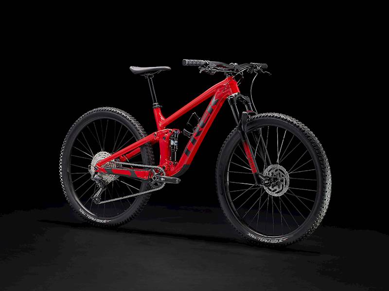 ROWER TREK TOP FUEL 5 DEORE RADIOACTIVE RED L