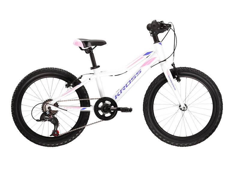 ROWER KROSS LEA MINI 3.0 LIGHT 20 BIAŁY RÓŻ FIOLET