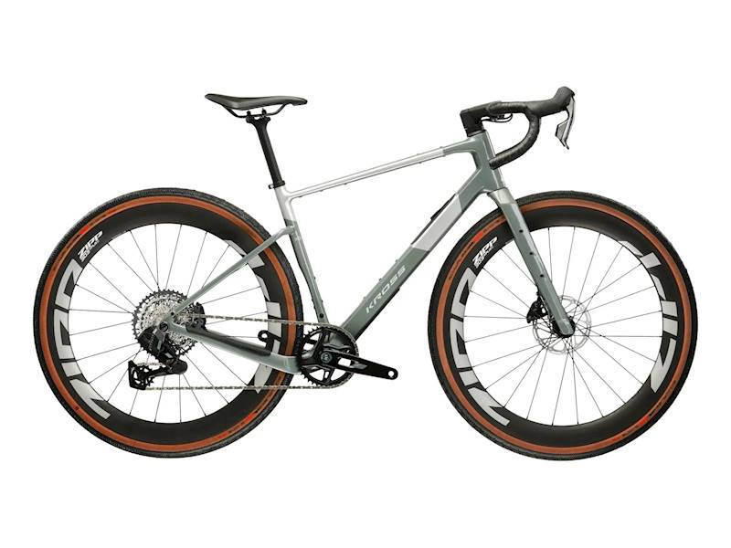 ROWER KROSS ESKER ADV 3.0 ZIELS SREBRNY L