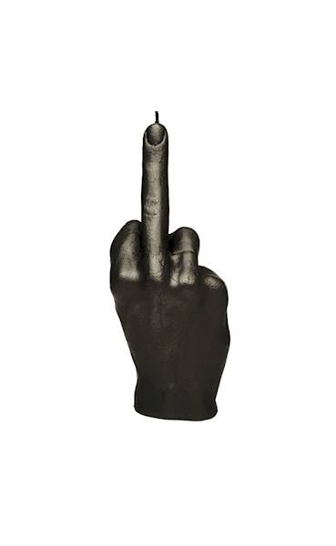 Świeca Candle Hand FCK Black Matt