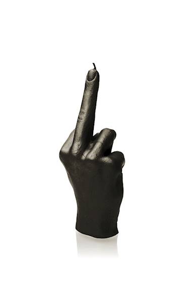 Świeca Candle Hand FCK Black Matt