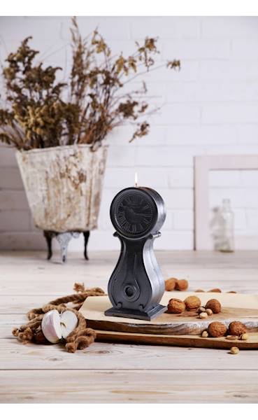 Świeca Candle Clock Steel