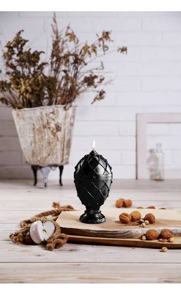 Świeca Candle Faberge Egg Big Steel