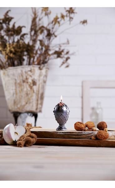 Świeca Candle Faberge Egg Small Steel