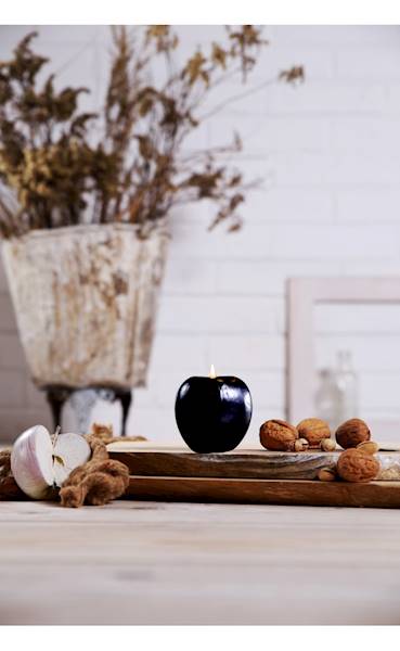 Świeca Candle Apple Black Metallic