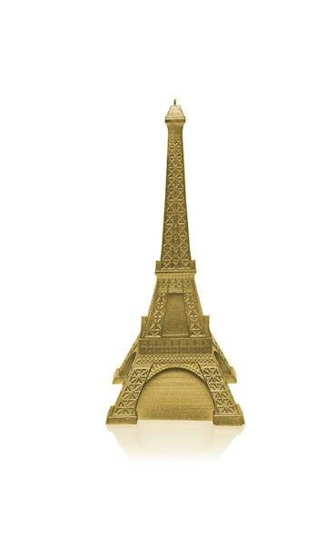 Świeca Candle Eiffel Tower Classic Gold