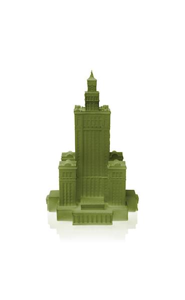 Świeca Candle Palace of Culture Olive