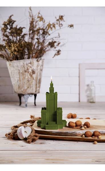 Świeca Candle Palace of Culture Olive