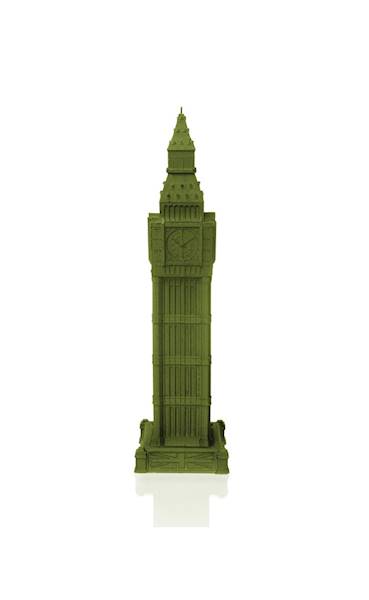 Świeca Candle Big Ben Olive