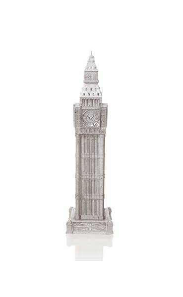 Świeca Candle Big Ben Silver