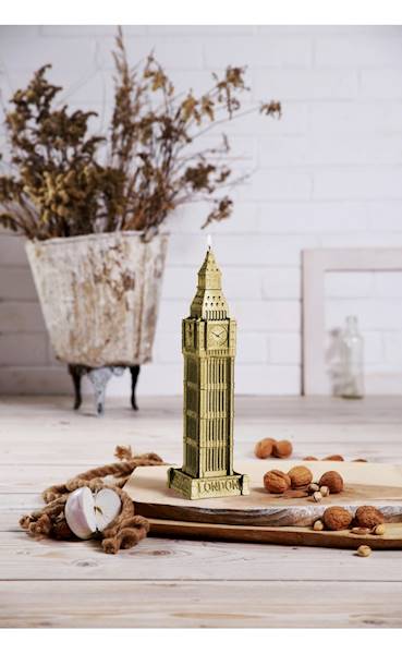 Świeca Candle Big Ben Classic Gold