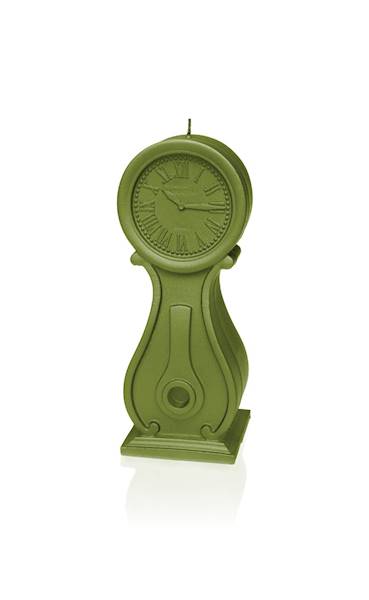 Świeca Candle Clock Olive