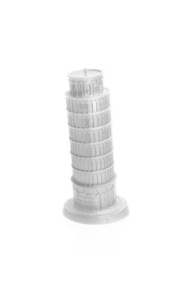 Świeca Candle Piza Tower Silver