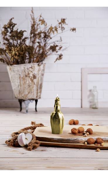 Świeca Candle Statue of Easter Classic Gold