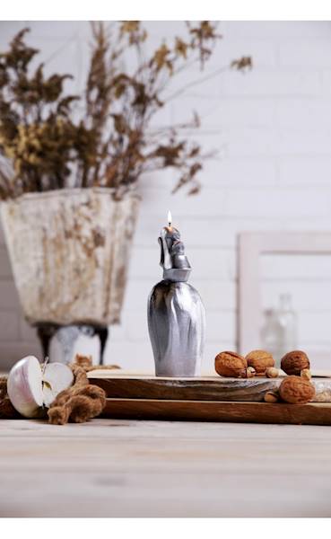 Świeca Candle Statue of Easter Silver