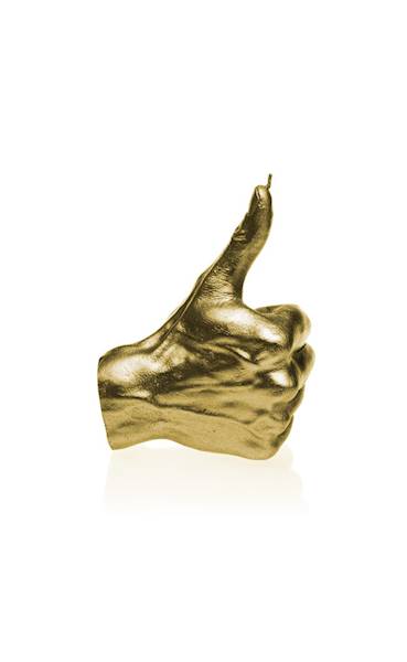 Świeca Candle Hand OK Classic Gold
