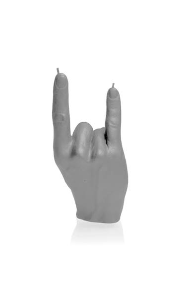 Świeca Candle Hand RCK Grey Matt