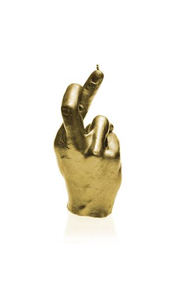 Świeca Candle Hand CRS Classic Gold