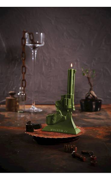 Świeca Candle Magnum Olive