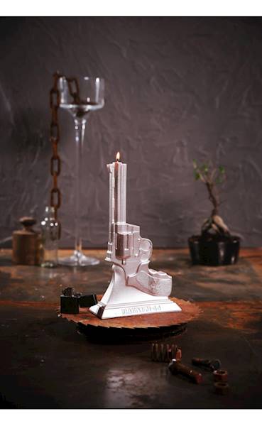 Świeca Candle Magnum Silver