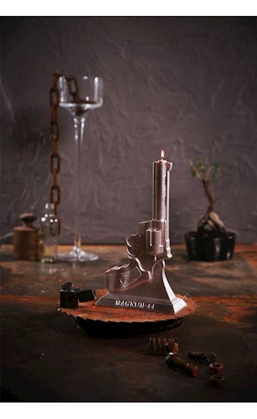 Świeca Candle Magnum Silver