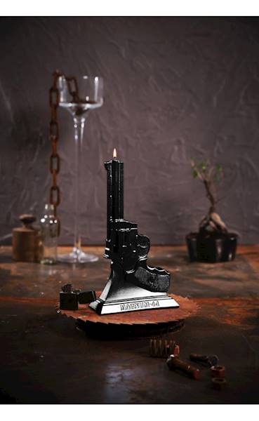 Świeca Candle Magnum Black Metallic