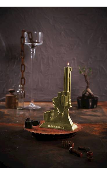 Świeca Candle Magnum Classic Gold