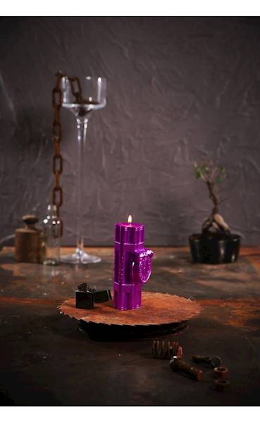 Świeca Candle Dynamite Pink Metallic