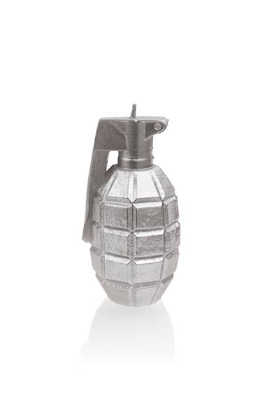 Świeca Candle Grenade Silver