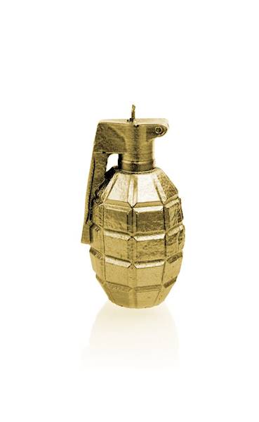 Świeca Candle Grenade Classic Gold