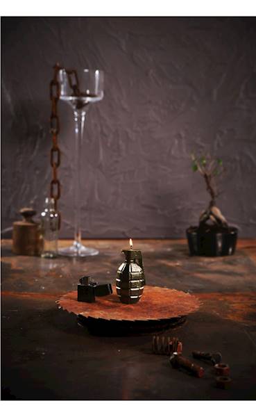Świeca Candle Grenade Classic Gold