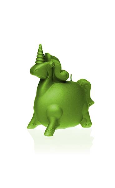 Świeca Candle Funny Unicorn Lime