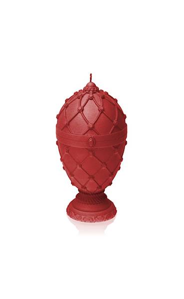 Świeca Candle Faberge Egg Small Red